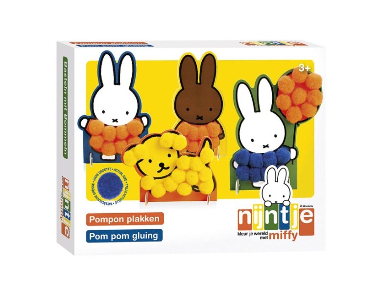 Bambolino Toys Miffy Pompom Paste