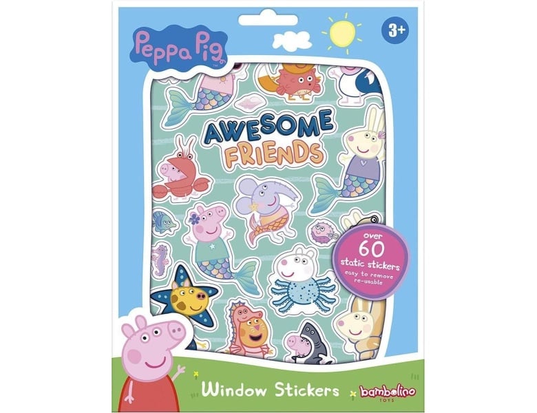 Bambolino Toys Peppa Pig Fensteraufkleber