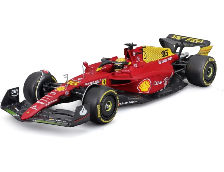 Bburago 1:24 Ferrari F1-75 C. Leclerc 2022