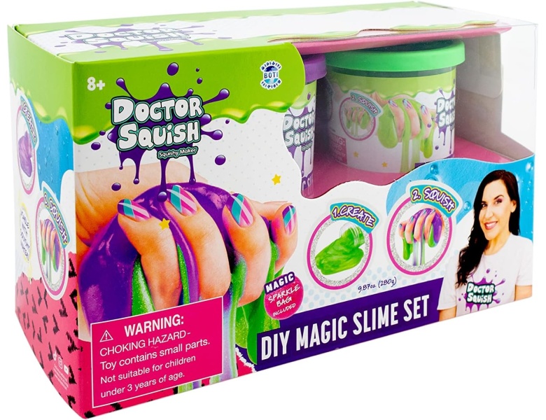 Boti Doctor Squish Slime Value Pack - Grn und Lila, 240 Gramm