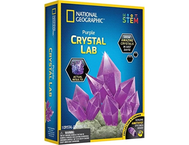 Boti National Geographic Crystal Grow Set Lila