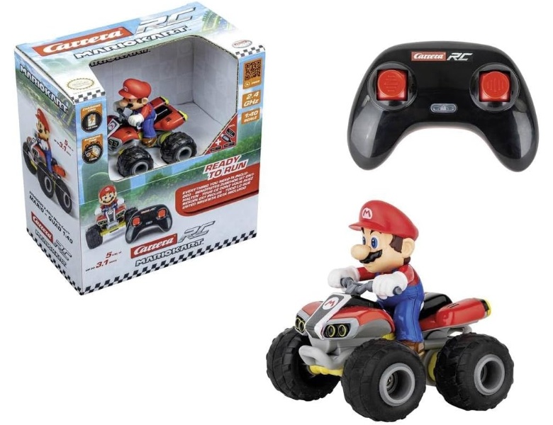 Carrera RC RC 2,4GHz Mario KartTM, Mario - Quad