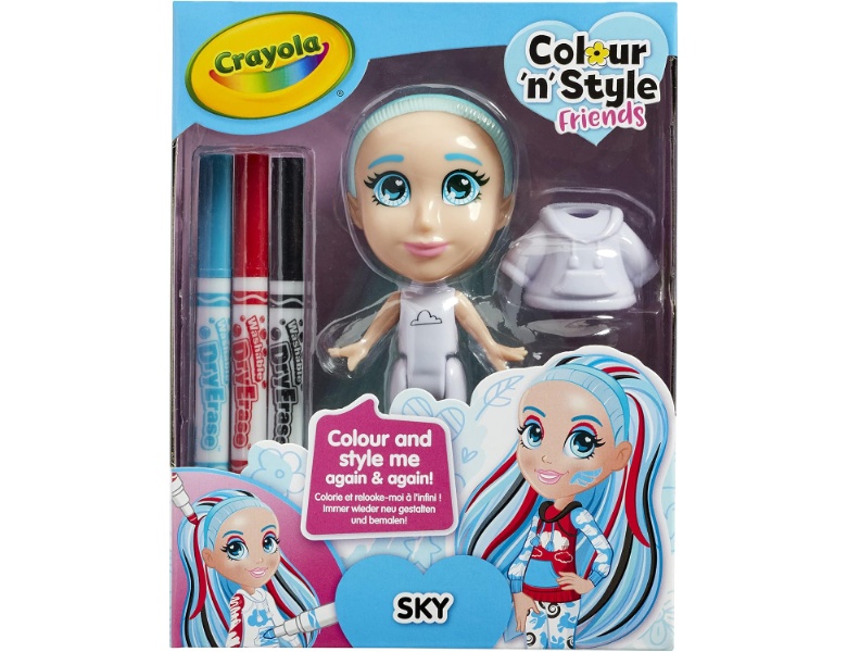 Crayola Color n Style Friends Frbung  Himmel