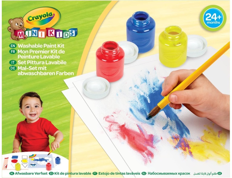 Crayola Set di colori lavabili Mini Kids