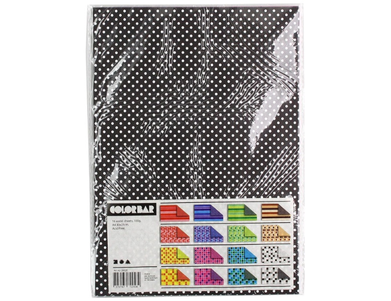 Creativ Company Color Bar-Papierdruck, A4, 100 g/m, 16 Blatt
