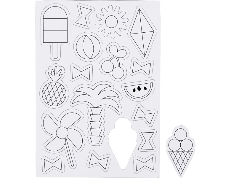 Creativ Company F�rben Sie Ihre eigenen Magnete  Sommer