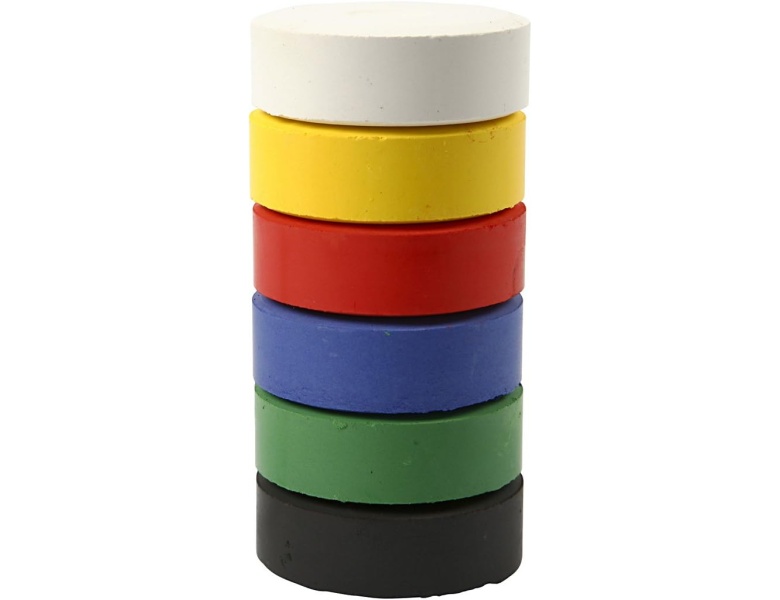 Creativ Company Groe Aquarell-Nachf�llbl�cke, 6 St�ck.