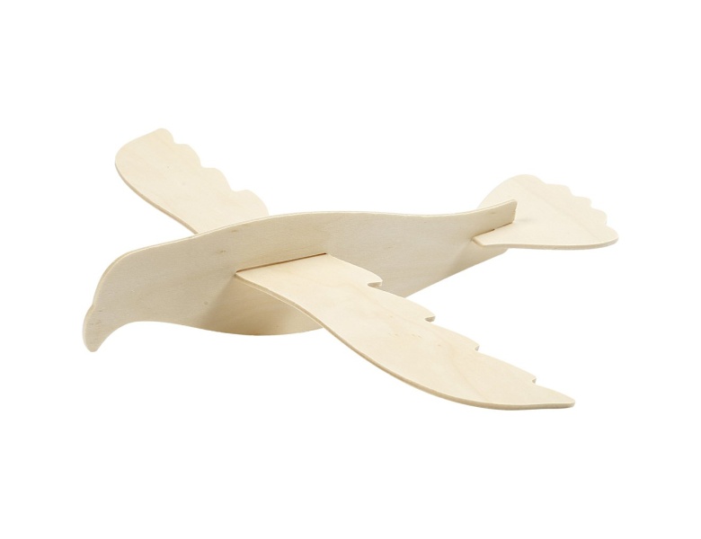 Creativ Company Holz-Bastelset Vogel, 20tlg.