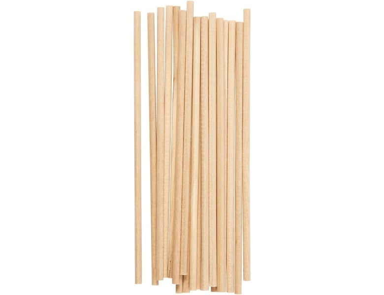 Creativ Company Runde Bastelst�be Holz, 20St.
