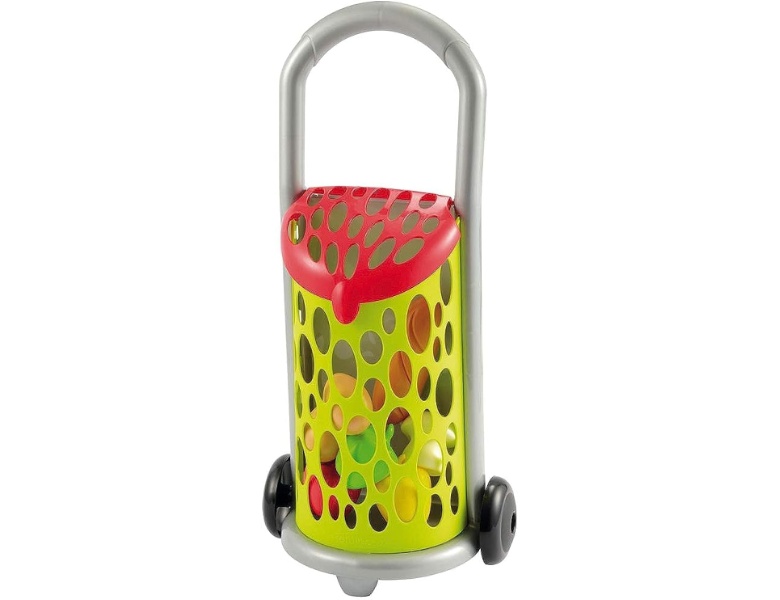 Ecoiffier 100 % Chef Einkaufskorb auf Rollen
