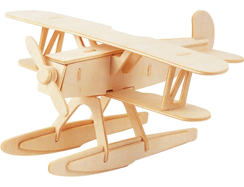Eureka Gepetto's Workshop Holzbaukasten 3D - Wasserflugzeug