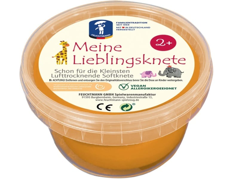 Feuchtmann Meine Lieblingsknete Orange - 500 g