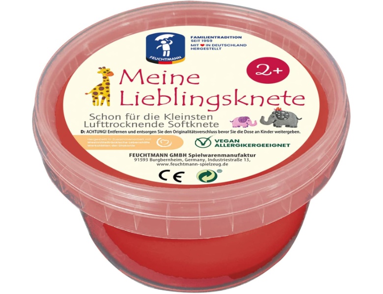 Feuchtmann My Favourite Clay - rot, 500gr.