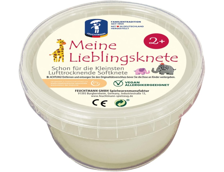 Feuchtmann My Favourite Clay - weiß, 500gr.