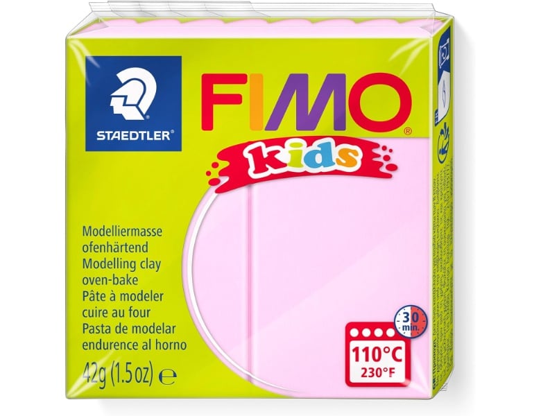 Fimo Kids Modelliermasse, rosa, 42 gr