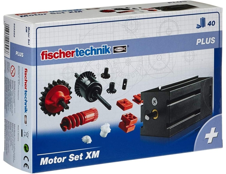 Fischertechnik Plus - Motorset XM, 40-tlg.