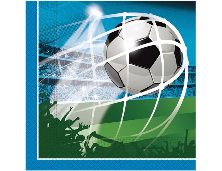 meinspielzeug - Procos Papierservietten FSC Fuballfans, 20 St�ck.