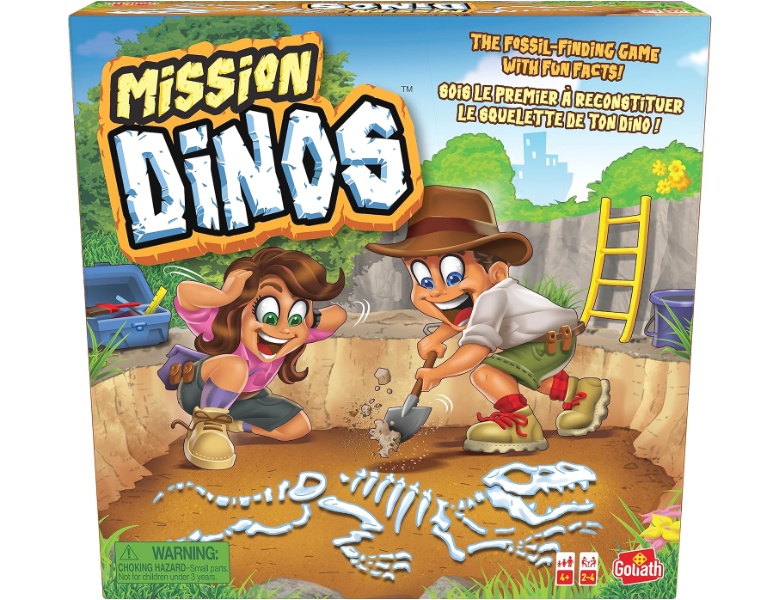 Goliath Dig em Up Dino's  Brettspiel fr Kinder