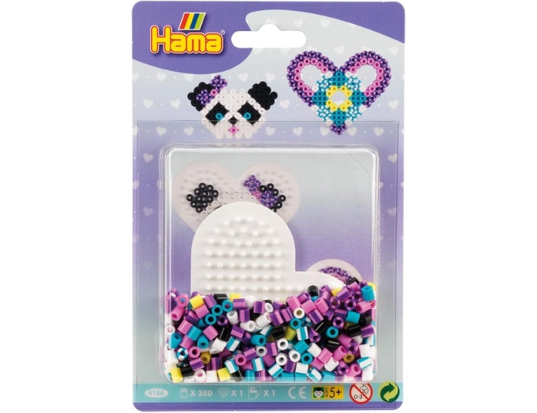 Hama Skrijkbeadset Herz, 350 Stk.