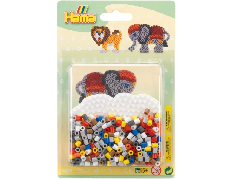Hama Skrijkperlenset Elefant, 450St.