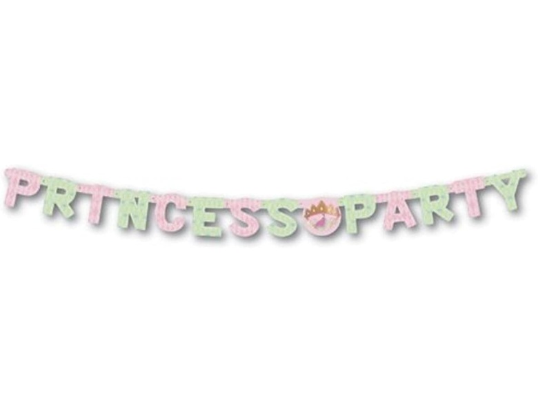 Haza Witbaard Buchstabengirlande Prinzessin Party