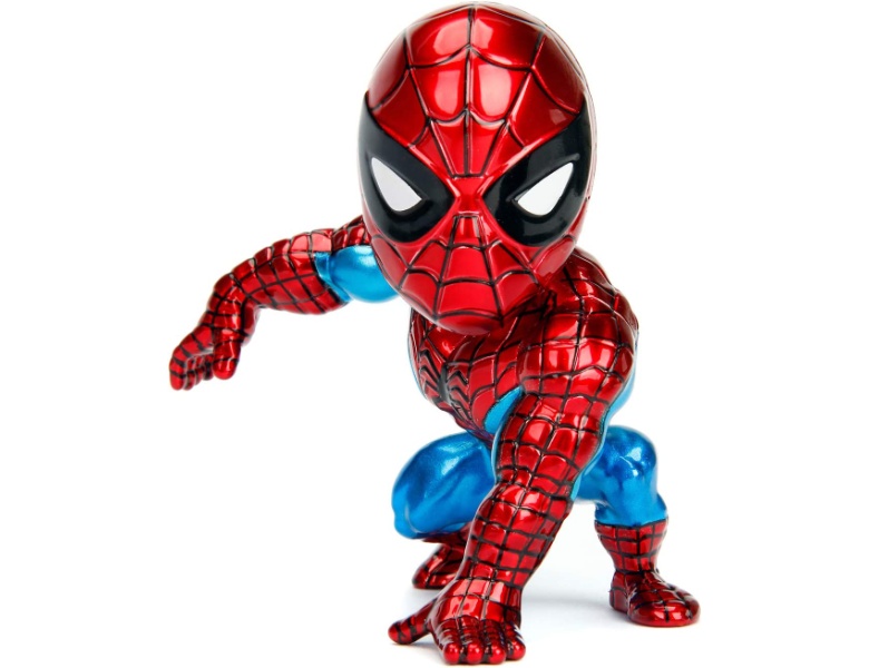 Jada Marvel 4 Classic Spiderman Figure
