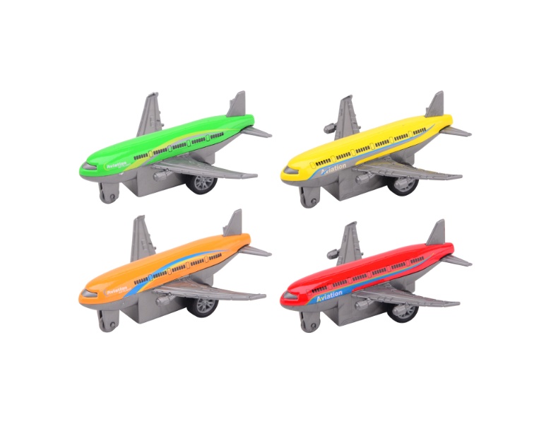 Johntoy R�ckzugsflugzeuge aus Druckguss, 4 St�ck.