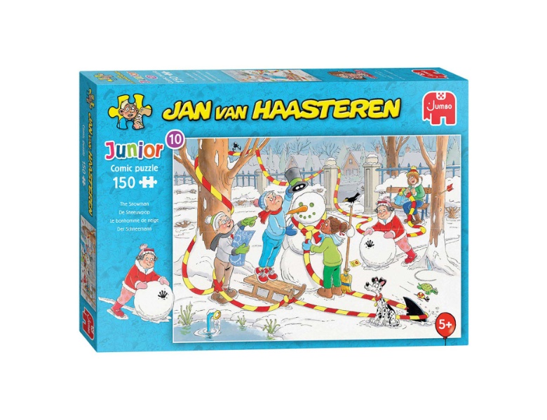 Jumbo Jan van Haasteren Puzzle Junior - Schneemann, 150.
