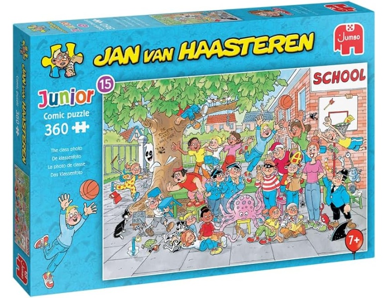 Jumbo Jan van Haasteren Puzzle Junior Class Foto, 360 Teile.