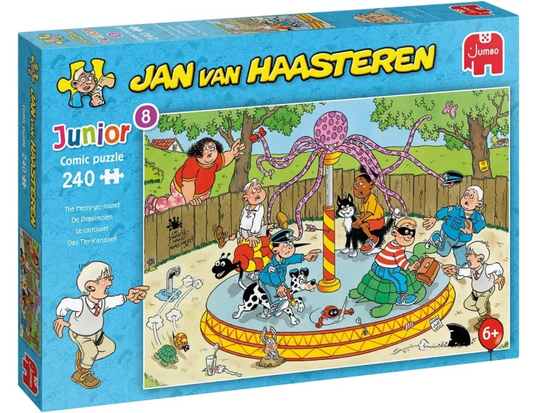 Jumbo Jan van Haasteren Puzzle Junior Das Karussell-Puzzle, 240st
