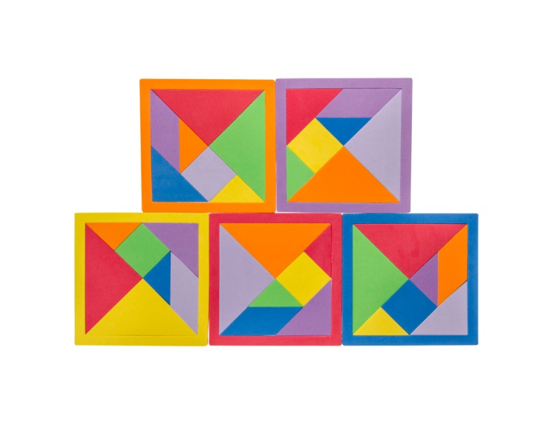LG-Imports Mini-Tangram-Puzzle
