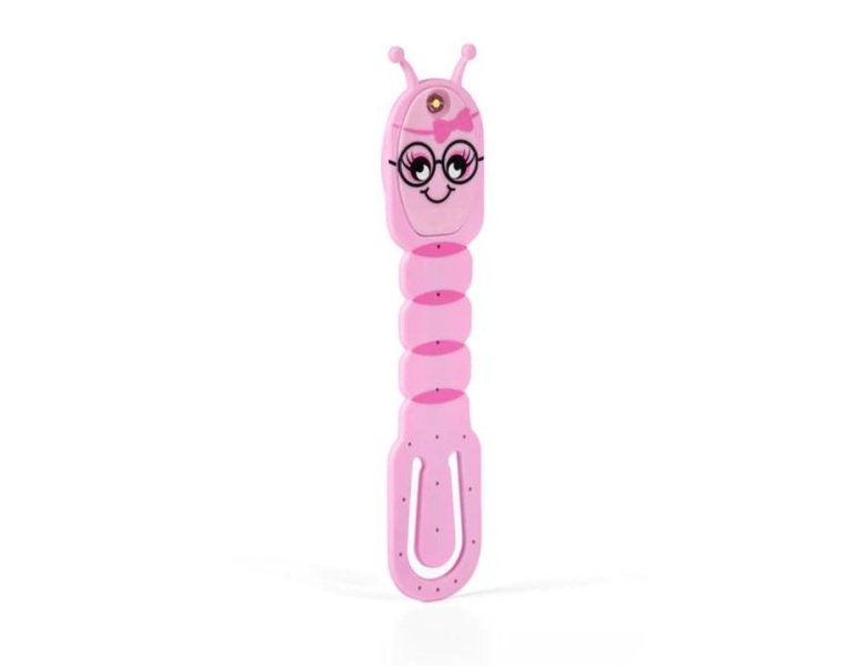 Mondikaarten Flexilight Leselampe B�cherwurm Pink