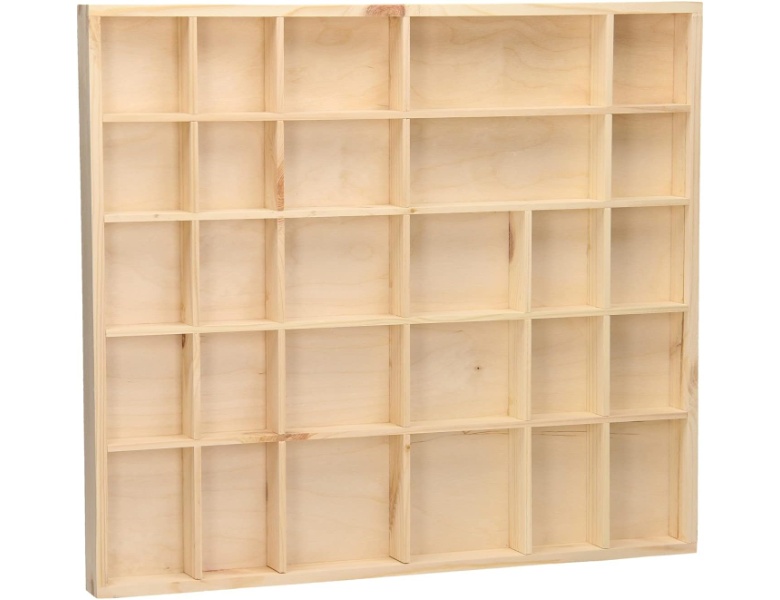 Playwood Briefkasten aus Holz, rechteckig, gro