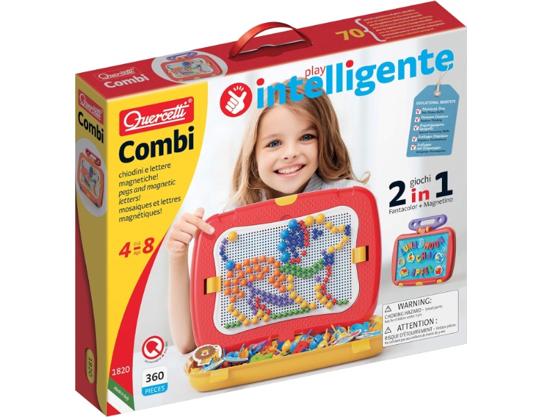 Quercetti Combi Insert Mosaik und Magnettafel