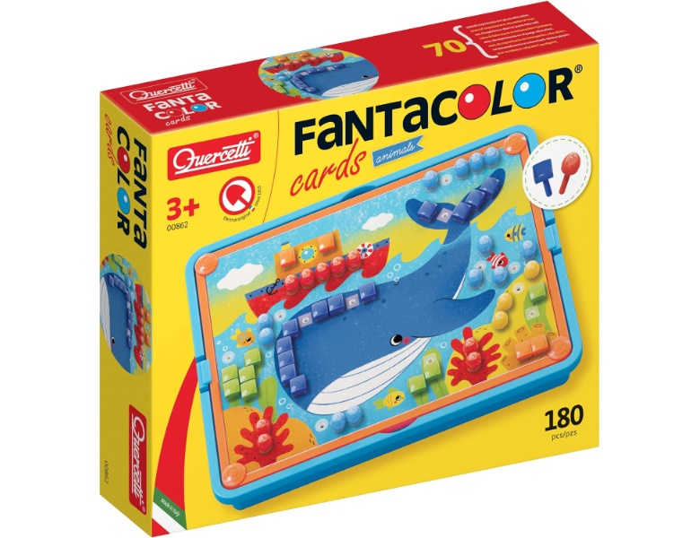 Quercetti Fantacolor Mosaiktiere, 180dlg.