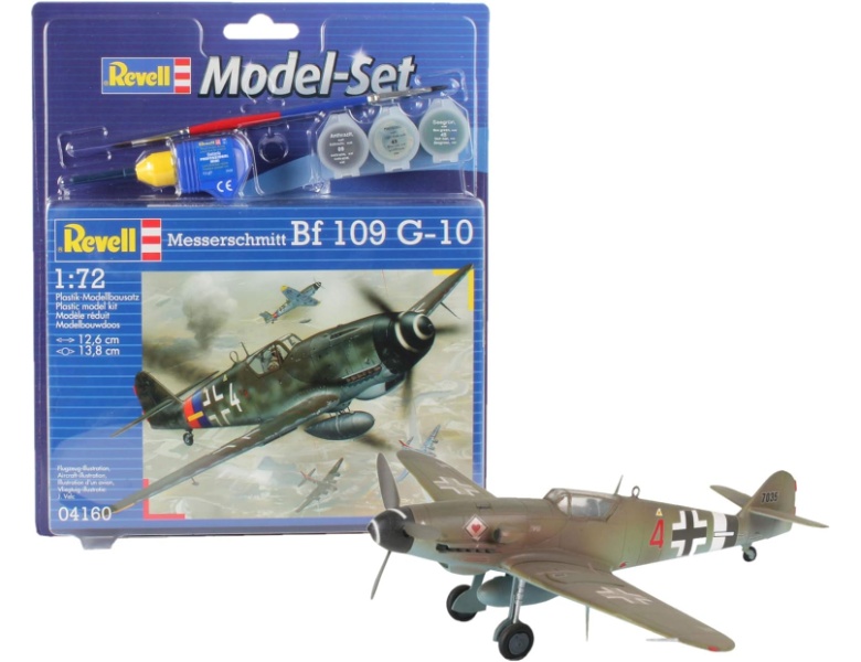 Revell Modellset Messerschmitt Bf-109 Flugzeug