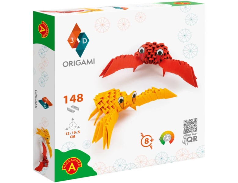 Selecta ORIGAMI 3D - Krabben, 148 Stck.