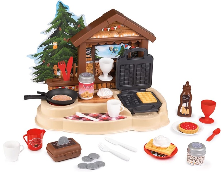 Smoby Winterchalet mit Zubeh�r, 30dlg.