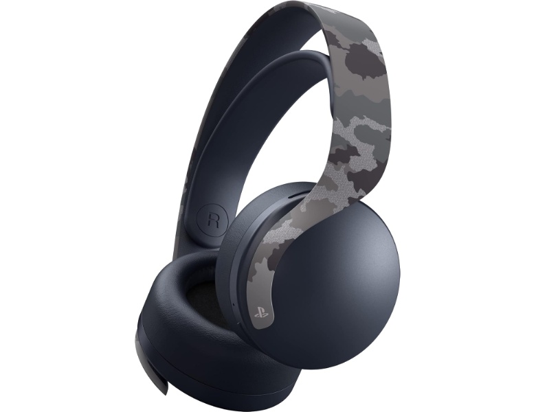 Sony PS5 & Kopfhörer 3D Wireless | PULSE Camouflage/Grau Audio Headset