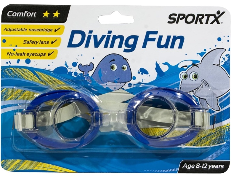 SportX Junior Schwimmbrille Komfort - Suche