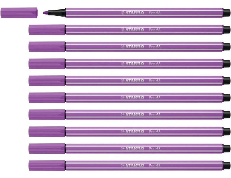 Stabilo Filzstift  Pflaumenviolett 