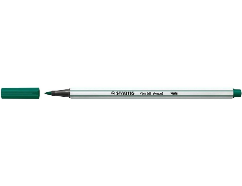 STABILO Pen 68 Brush 53 - Trkisgrn