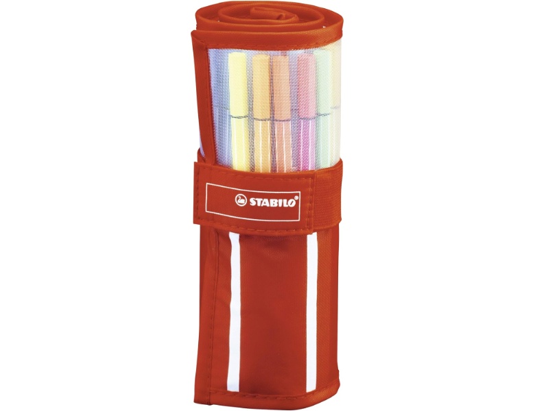 Stabilo Pen 68 Tintenroller-Set Filzstifte, 30-tlg.