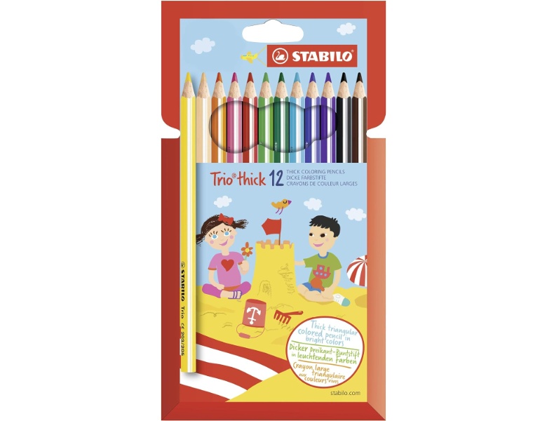 Stabilo Trio dicker Buntstift  12 Farben