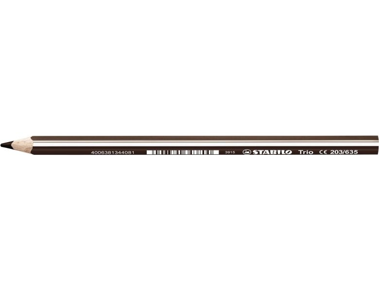 Stabilo Trio dicker Farbstift  Dunkelbraun
