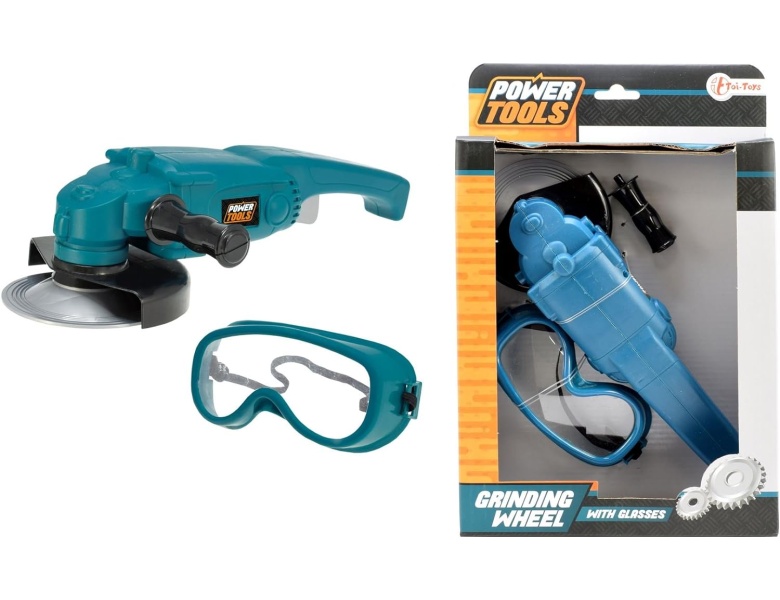 Toi-Toys Elektrowerkzeug-Schleifwerkzeug mit Schutzbrille