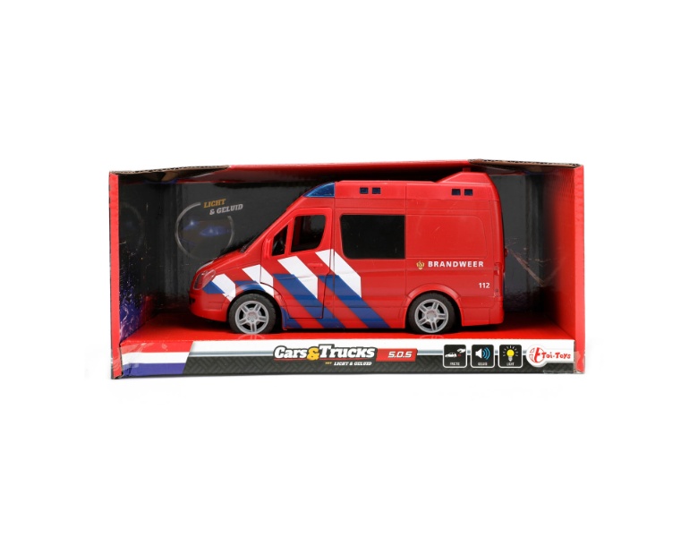 Toi-Toys Feuerwehrauto mit Licht und Ton