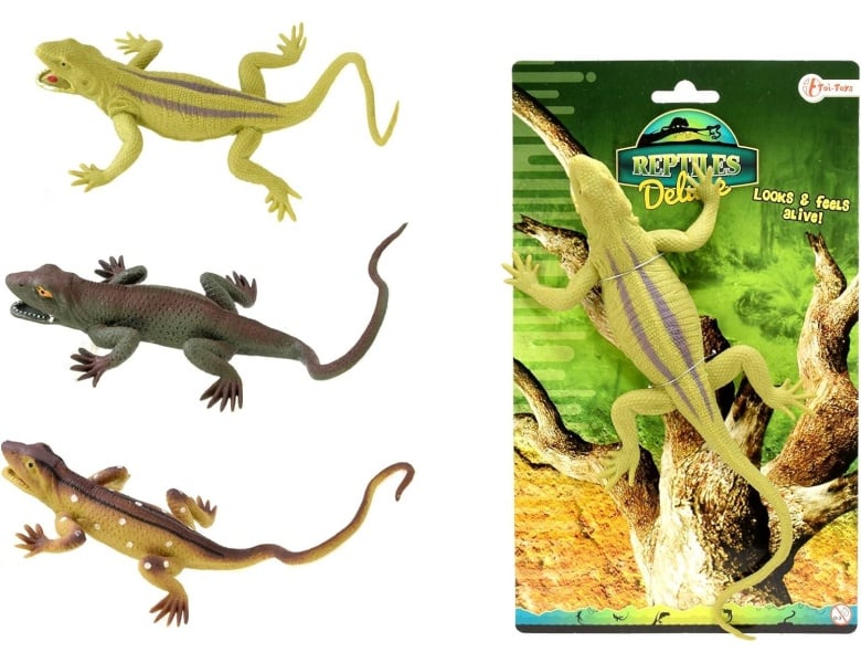Toi-Toys Lebensechtes Reptil, super dehnbar