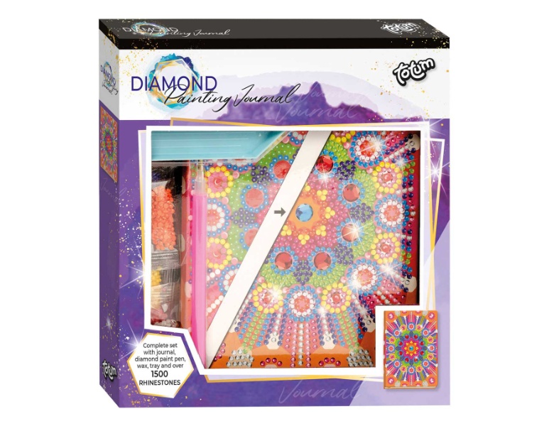 Totum Diamond Painting Tagebuch  Mandala