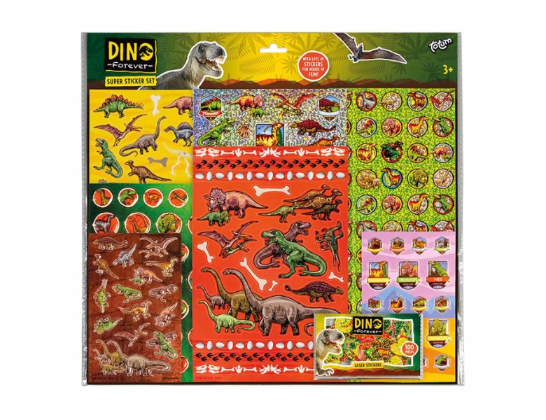 Totum Dino Forever Super Sticker-Set - Dino